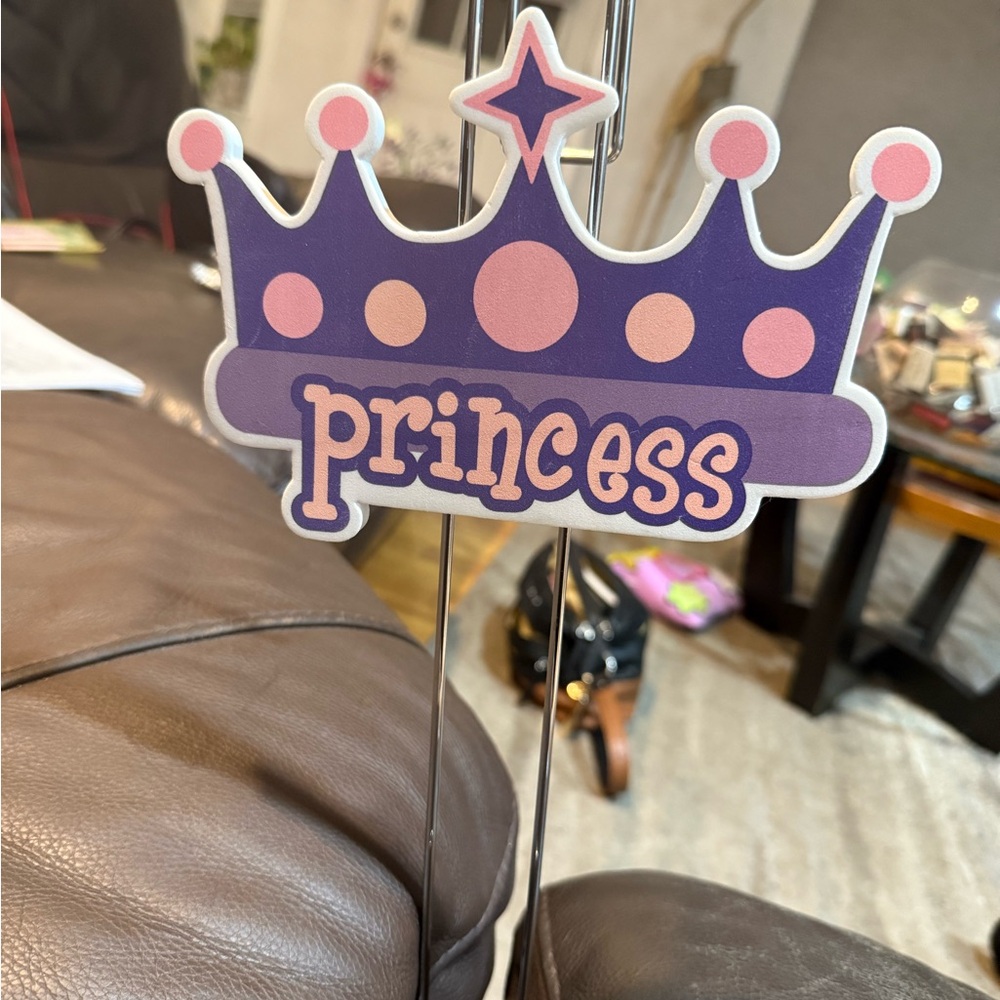 Purple and Pink Princess Crown Toy